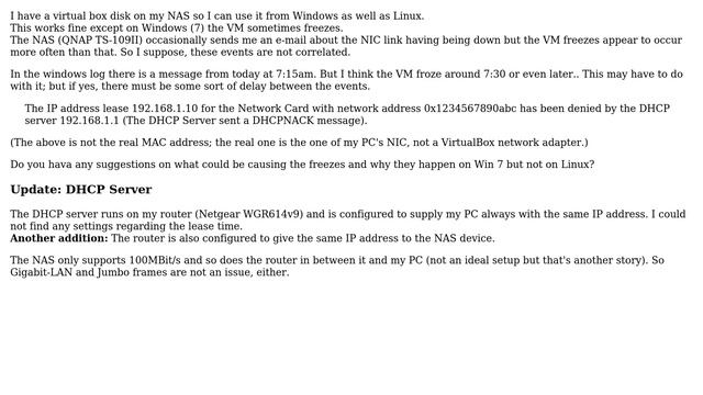 VirtualBox freezes during runtime when running from Win7 but not from Linux (2 Solutions!!) смотреть онлайн