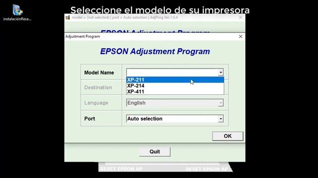 Reset Epson XP211 WIN 10 Ilimitado Almohadillas - Reset 100 Libre de Virus - Reset Epson AP смотреть онлайн