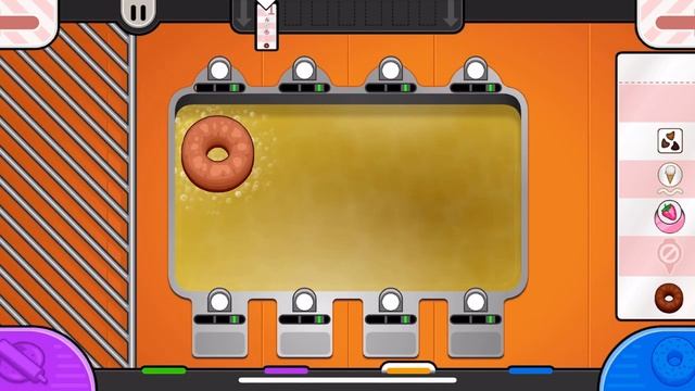 الحلقة الثالثة من سلسلة (road to the papa chef) لعبة(Papa Donuteria To Go) смотреть онлайн