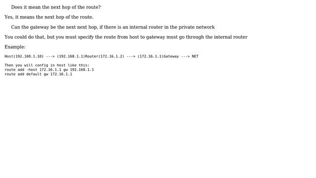 What does gateway mean in linux route table? (4 Solutions!!) смотреть онлайн