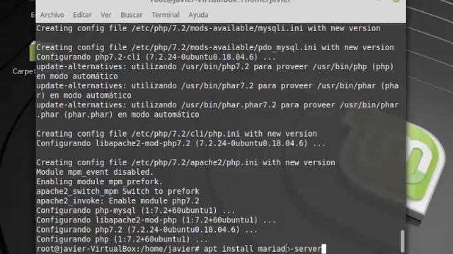 Video Instalación del servidor LAMP en Linux Mint смотреть онлайн