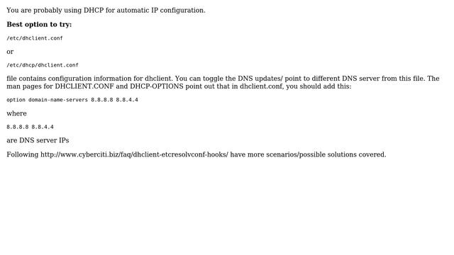 DevOps & SysAdmins: /etc/resolv.conf keeps resetting itself (3 Solutions!!) смотреть онлайн
