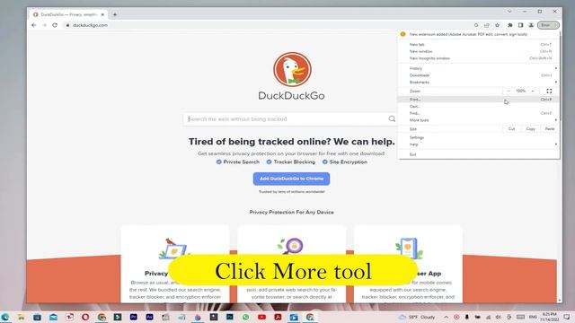Duckduckgo For PC Desktop | How To Create DuckDuckGo Desktop Shortcut On Windows 7/8/10/11