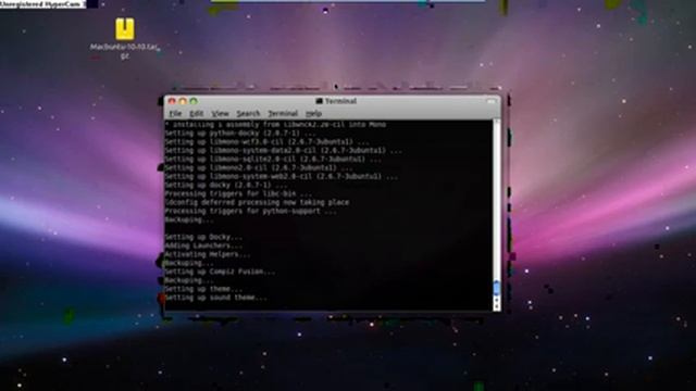 Ubuntu look Like Mac OS X-Macbuntu.mp4 смотреть онлайн