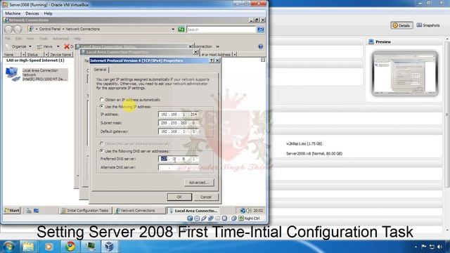 ✅ How to Configure IP Address, Rename Windows Server 2008 смотреть онлайн