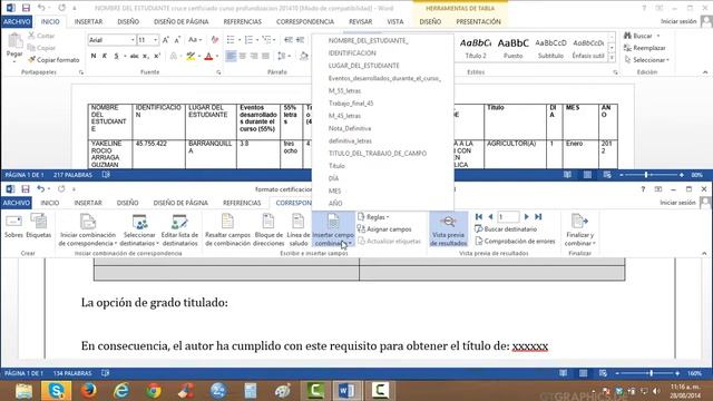 Cruce de correspondencia usando windows 8 y office 2013 смотреть онлайн