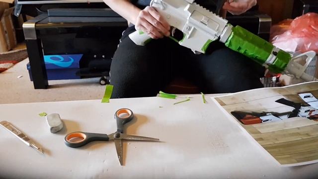 M4a4 Asiimov Paint Job Airsoft смотреть онлайн