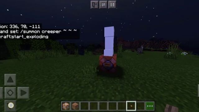 How to summon an already exploding creeper via commands смотреть онлайн