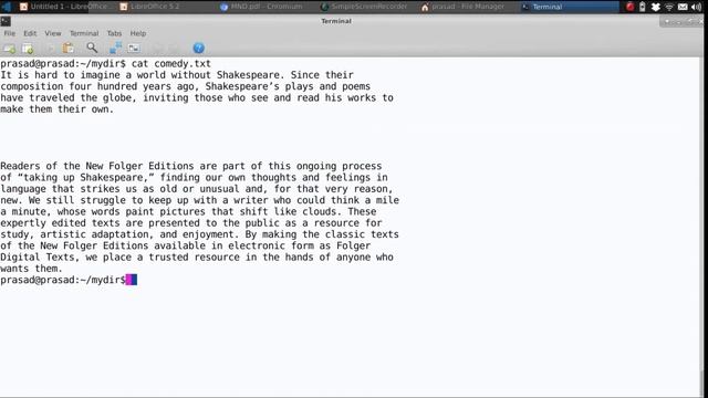 wc command in Linux - to count the number of lines in a file смотреть онлайн