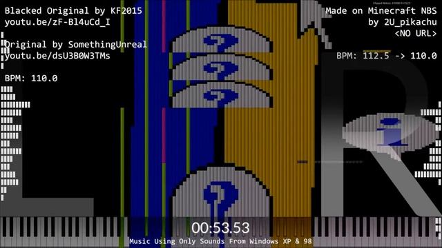 [Black NBS] Music Using Only Sounds From Windows XP & 98 - Compare To KF2015