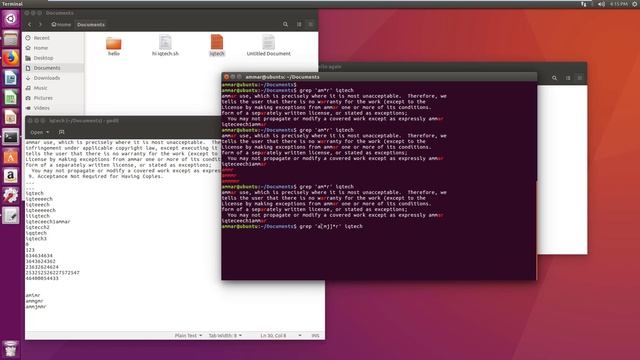 17#Linux for beginners - grep with basic regular expression - لينكس للمبتدئين смотреть онлайн