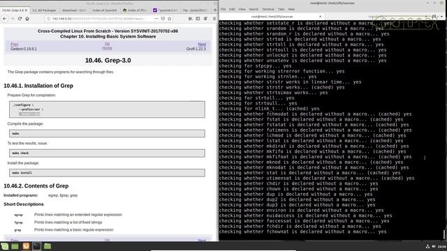 How to build CLFS on Mint 19.2. Part 21 - Building Basic System (Ch 10.19 - 10.70) смотреть онлайн