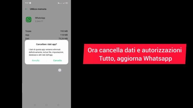 Come risolvere il problema relativo al mancato invio dei messaggi WhatsApp | Correggi il смотреть онлайн