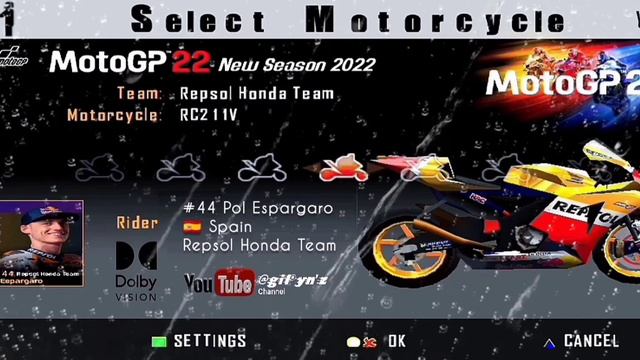 MotoGP 22 || PPSSPP Games Mod || New Season 2022 December Rain || MotoGP Rider смотреть онлайн