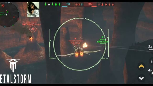 METALSTORM Кривые руки - Беда самолету F-4E смотреть онлайн