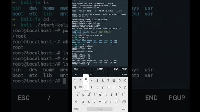 How to Install Linux (Kali Linux) in Mobile Phones (Android) - Without Root. смотреть онлайн