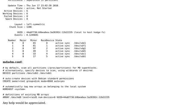 DevOps & SysAdmins: mdadm - Can't get RAID5 Array To Start (2 Solutions!!) смотреть онлайн
