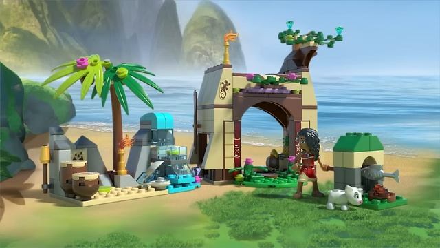 LEGO Disney Princess - 41149 Приключения Моаны на Затерянном Острове смотреть онлайн