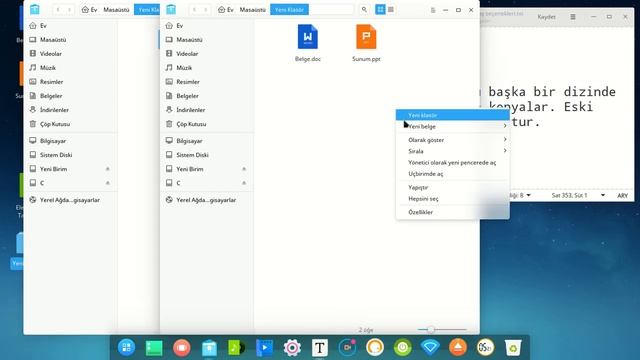 117 -Pardus Dersleri- Pardus deepin fare sağ tuş seçenekleri смотреть онлайн
