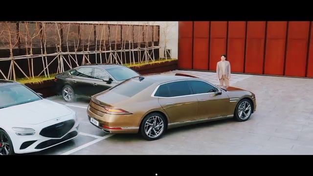 Genesis G90 2022 Remote Smart Parking Assist DEMO Test смотреть онлайн