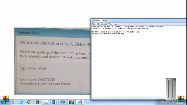 Error Code 0x80070035 смотреть онлайн