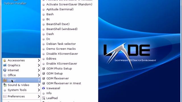 Debian 6.0.6 Lxde Presentation смотреть онлайн