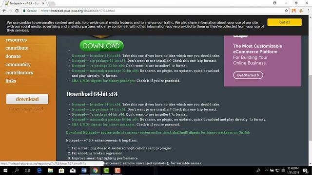 [Tutorial]How To Download and Install Notepad++ on windows смотреть онлайн