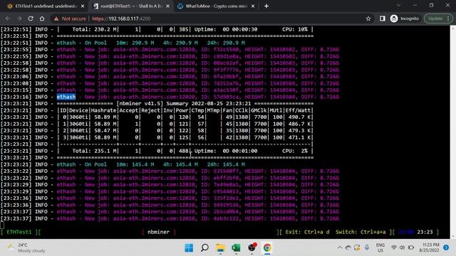 4 X 3060 Ti MINING RIG | WHAT TO MINE AFTER ETHEREUM 2.0 | MINING RIG IN HYDERABAD | GRACE MINERS смотреть онлайн