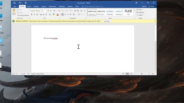 Nitro 5 Error Can not use Numlock смотреть онлайн
