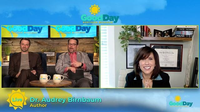 Audrey Birnbaum TV Interview With CBS TV 9&10 News WWTV In Cadillac, Michigan.