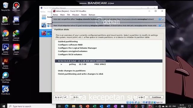 Tutorial Install Linux Debian Virtual Box смотреть онлайн