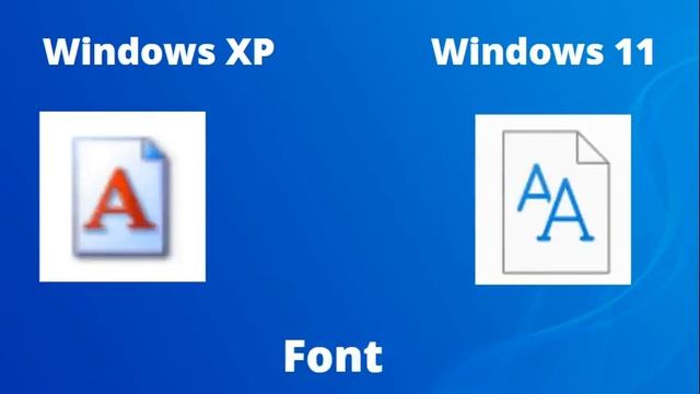 Windows XP Icons Vs. Windows 11 Icons смотреть онлайн