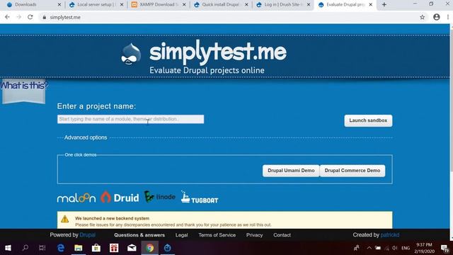 Installing local server acquia dev desktop on Windows 10 смотреть онлайн