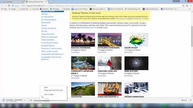 HOW TO CHANGE CUSTOM THEME OF WINDOWS(7 / 8.1 / 10 ) DANLOGICS OFFICIAL смотреть онлайн