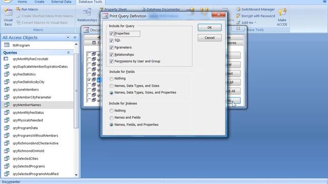 Ms Access 2007: Tutorial6 - Case2 - Step1 & 2 смотреть онлайн