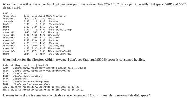 Unix & Linux: Get rid of un-realizable space in hard disk Linux смотреть онлайн