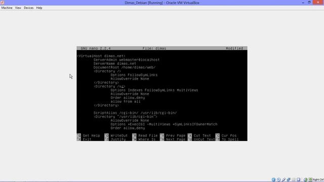05 Installasi WEB Server pada Linux Debian melalui VirtualBox смотреть онлайн