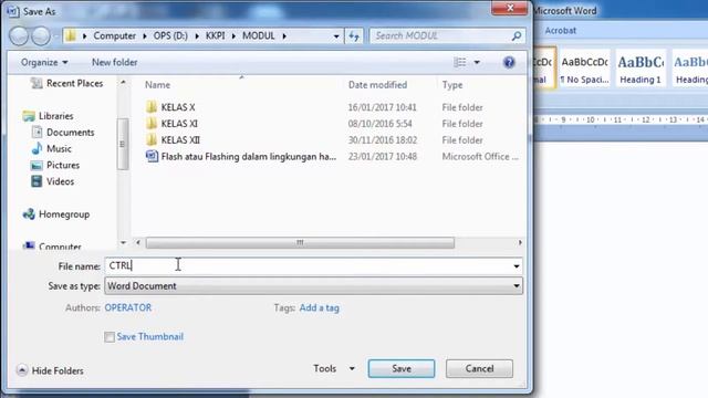 Tutorial Melakukan Perintah Standar pada Office Word 2007 смотреть онлайн