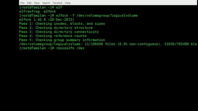 REDUCE LOGICAL VOLUME IN LINUX смотреть онлайн