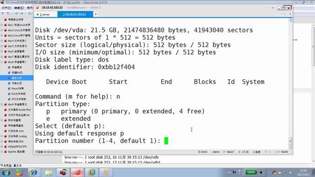 8.3 基本分区 I -Linux云主机管理运维 смотреть онлайн