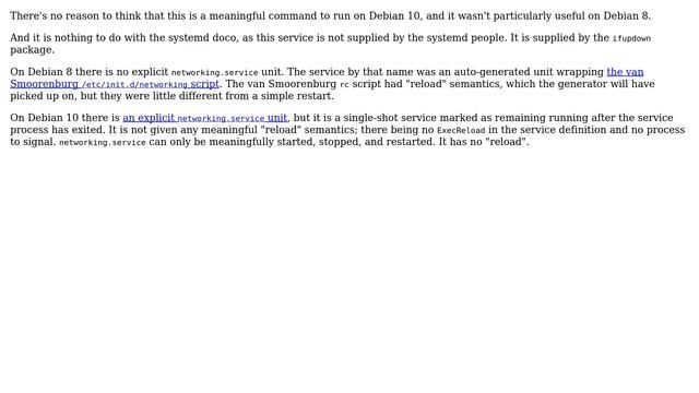 Unix & Linux: systemctl reload networking no longer works on buster (2 Solutions!!) смотреть онлайн