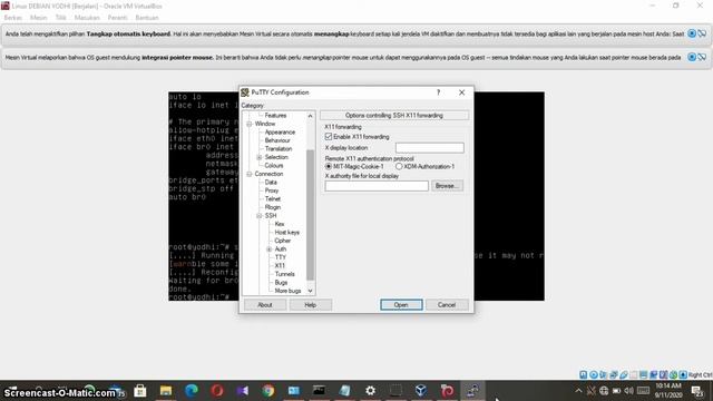 Konfigurasi VPS Hosting Di Linux Debian 7 Virtual Box смотреть онлайн