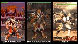 Mortal Kombat KINTARO Graphic Evolution 1993-2011 | ARCADE XBOX PC |