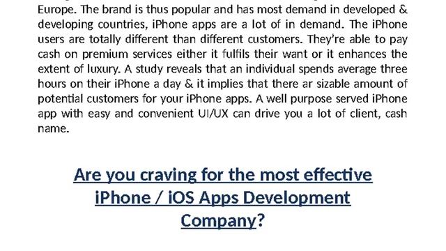 iOS App Development India смотреть онлайн
