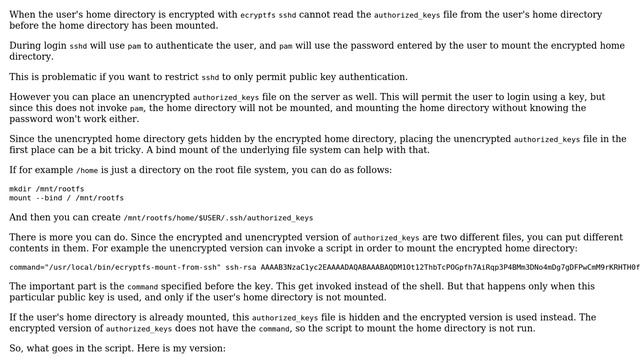 DevOps & SysAdmins: SSH Public Key Authentication only works if active session exists before смотреть онлайн