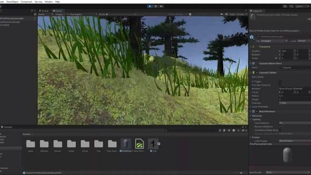 terrain 2 SampleScene Windows, Mac, Linux Unity 2022 3 7f1 DX11 2023 09 12 17 29 56 смотреть онлайн