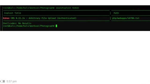 Vulnhub - Photographer смотреть онлайн