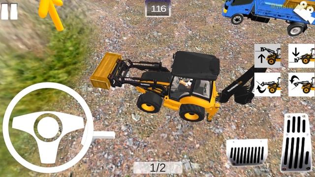 Excavator and Truck Simulator PRO - Street Vehicles - Best Android Gameplay смотреть онлайн