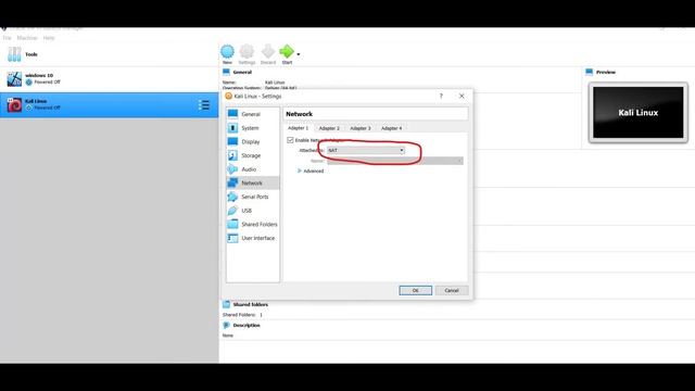 How to change network setting from NAT to Bridge in Virtualbox смотреть онлайн