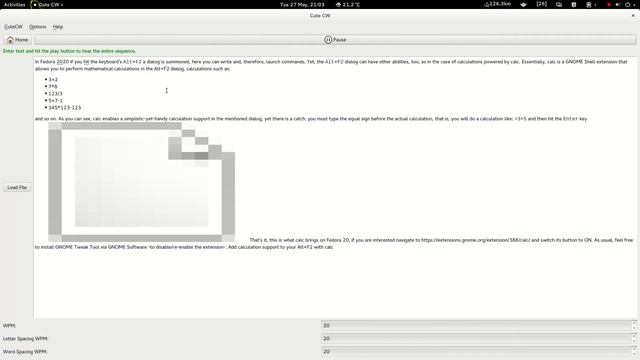 Cute CW in Fedora 20 смотреть онлайн
